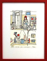 Domingo - grafika - Jitka Nesnídalová